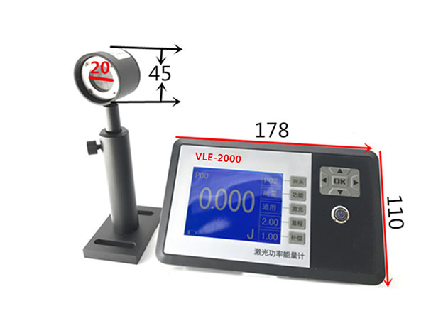 Laser energy meter